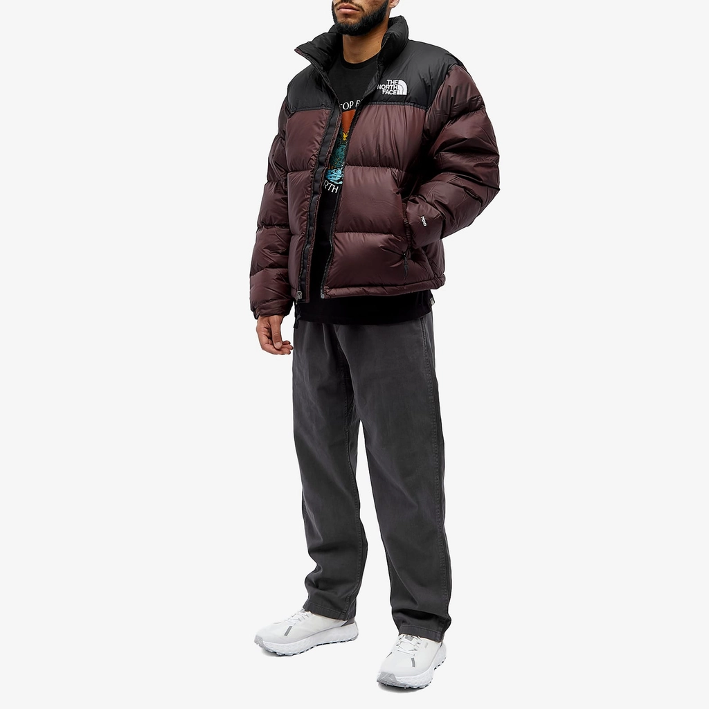 The North Face Men's 1996 Retro Nuptse Jacket Coal Brown/Tnf Black